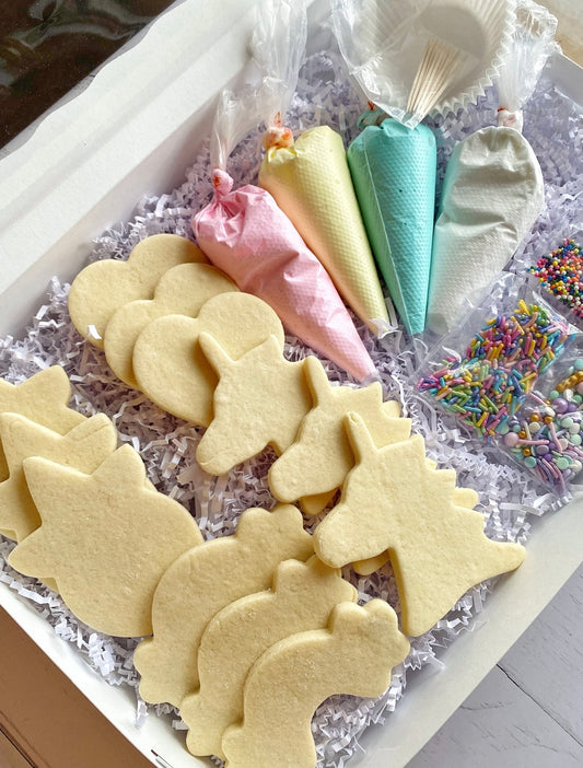 Unicorn DIY cookie kit