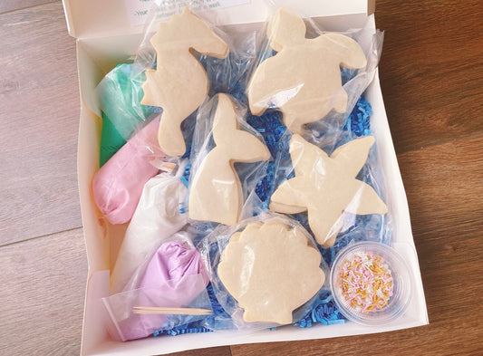 Mermaid DIY cookie kit